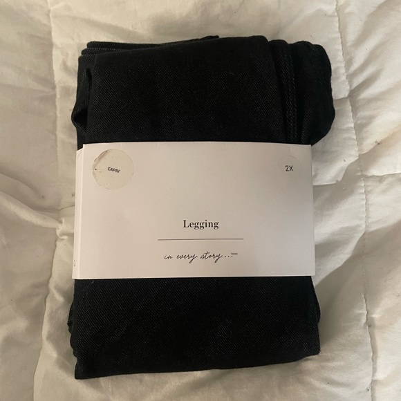 Denim Capri Legging - In Every Story NWTs - Picture 5 of 7